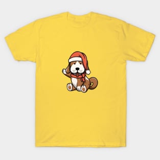 Cute Christmas Dog T-Shirt